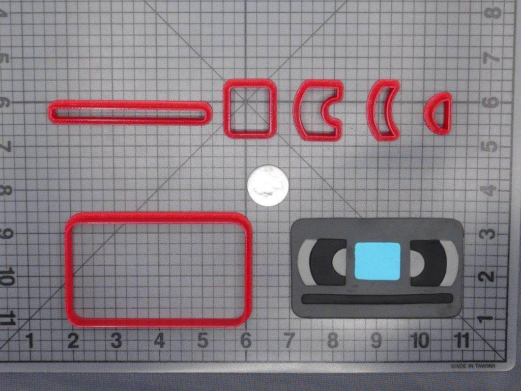 VHS Tape 266-E491 Cookie Cutter Set