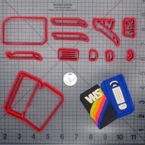 VHS Tape 266-E500 Cookie Cutter Set