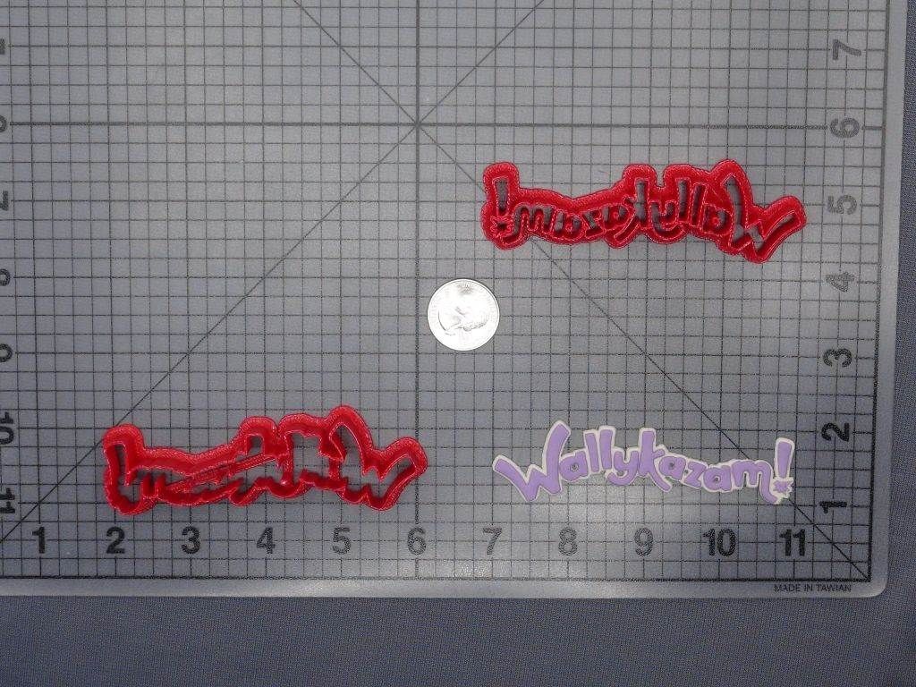 Wallykazam Logo 266-F786 Cookie Cutter Set