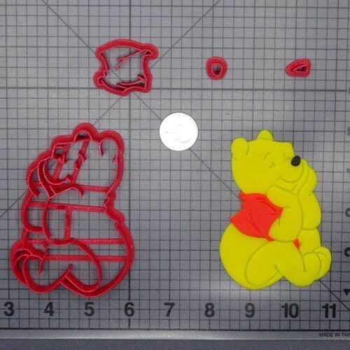 Winnie the Pooh Body 266-F836 Cookie Cutter Set