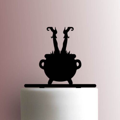 Halloween - Witch in Cauldron 225-A440 Cake Topper