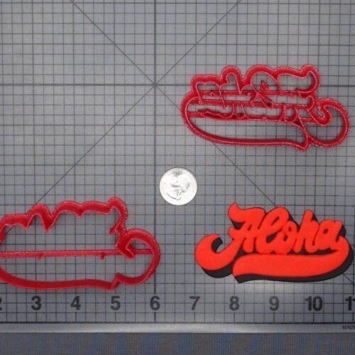 Aloha 266-F996 Cookie Cutter Set