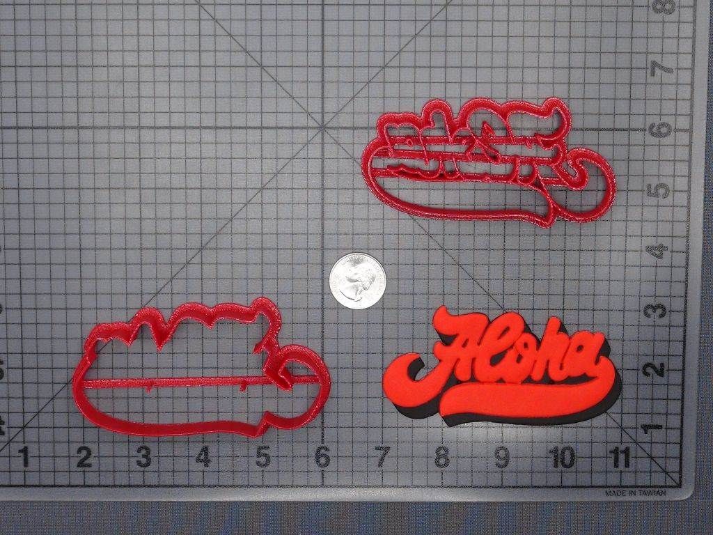 Aloha 266-F996 Cookie Cutter Set