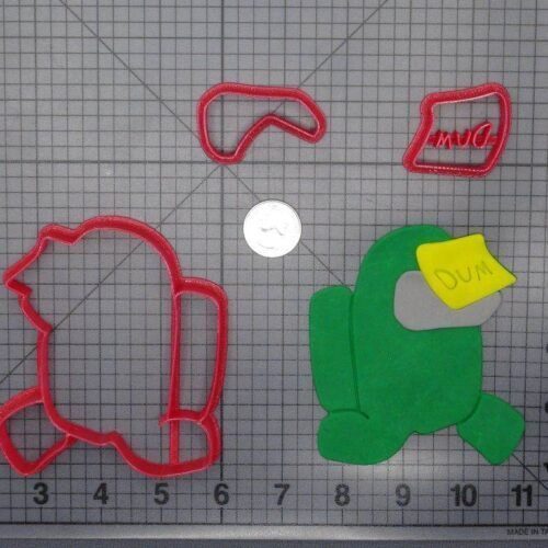 Among Us - Crewmate Dum 266-F858 Cookie Cutter Set