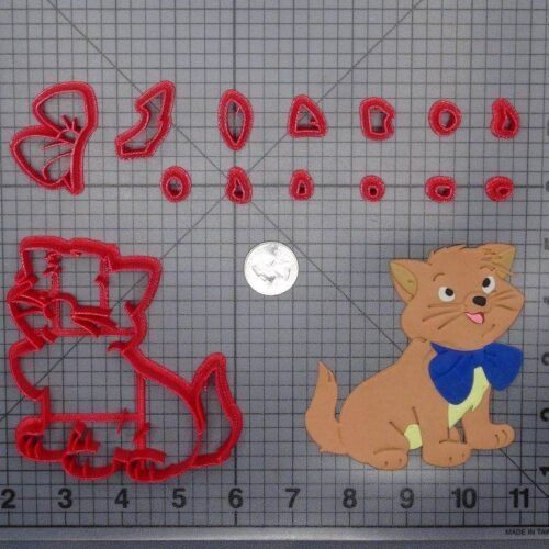 Aristocats - Toulouse Cat Body 266-F872 Cookie Cutter Set