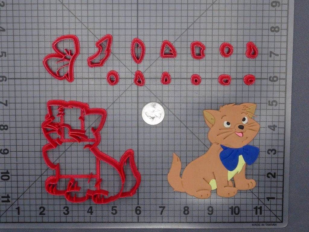 Aristocats - Toulouse Cat Body 266-F872 Cookie Cutter Set