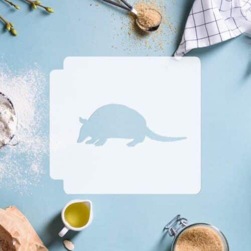 Armadillo 783-E450 Stencil Silhouette