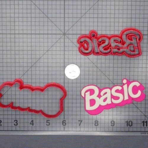 Barbie - Basic 266-G023 Cookie Cutter Set