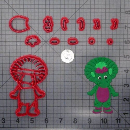 Barney - Baby Bop Body 266-F978 Cookie Cutter Set