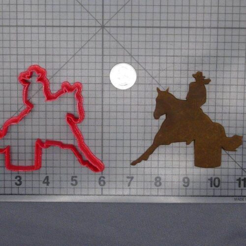 Barrel Racing 266-F903 Cookie Cutter Silhouette