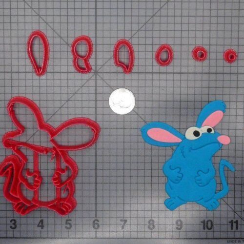 Bear in the Big Blue House - Tutter Mouse 266-F931 Cookie Cutter Set