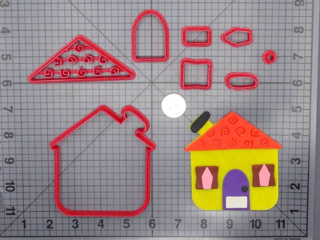 Blues Clues - Blues House 266-G015 Cookie Cutter Set