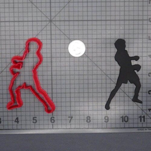 Boxing Stance 266-F865 Cookie Cutter Silhouette