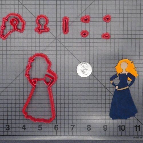 Brave - Merida Body 266-F914 Cookie Cutter Set
