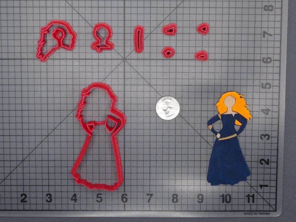 Brave - Merida Body 266-F914 Cookie Cutter Set