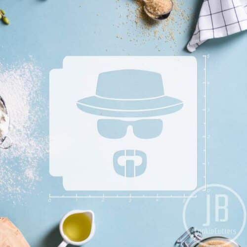 Breaking Bad - Heisenberg Walter White 783-C220 Stencil