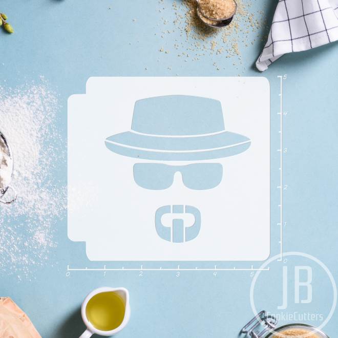 Breaking Bad - Heisenberg Walter White 783-C220 Stencil