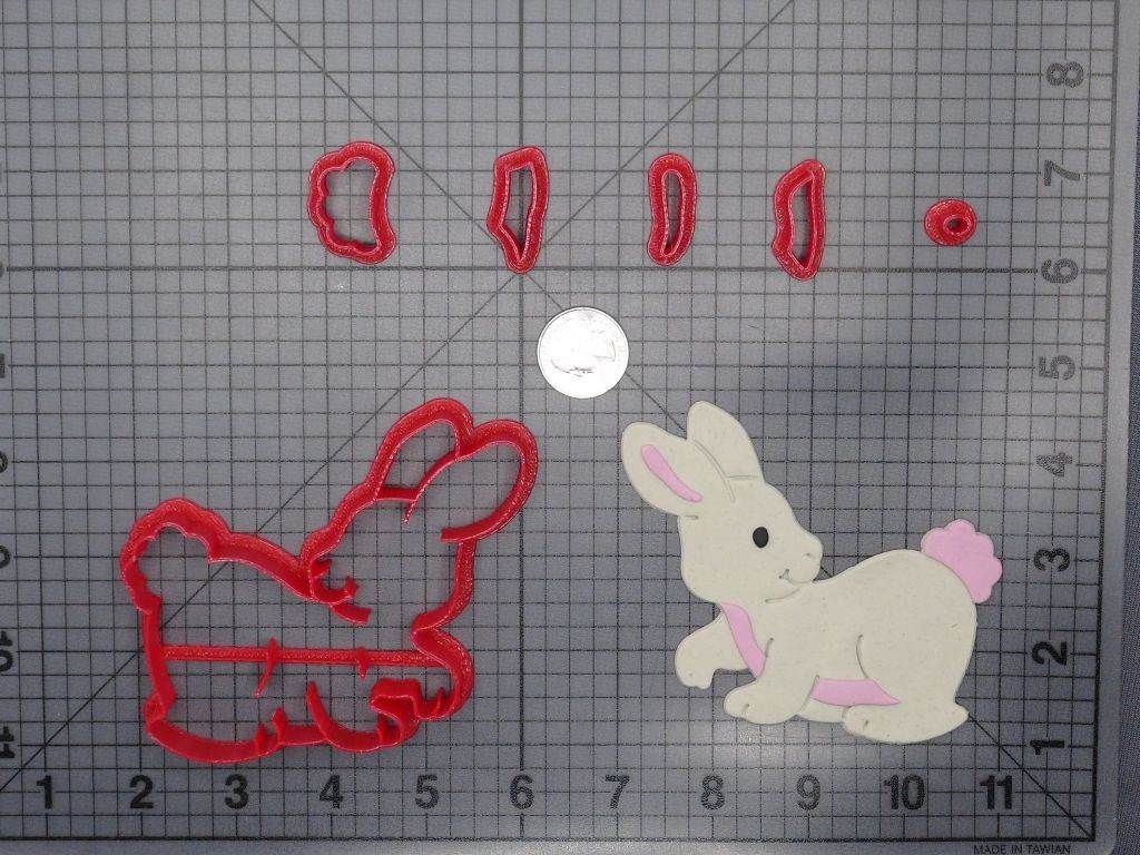 Bunny Body 266-F883 Cookie Cutter Set