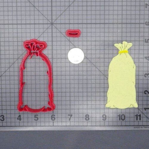 Burlap Sack Bag 266-F009 Cookie Cutter Set