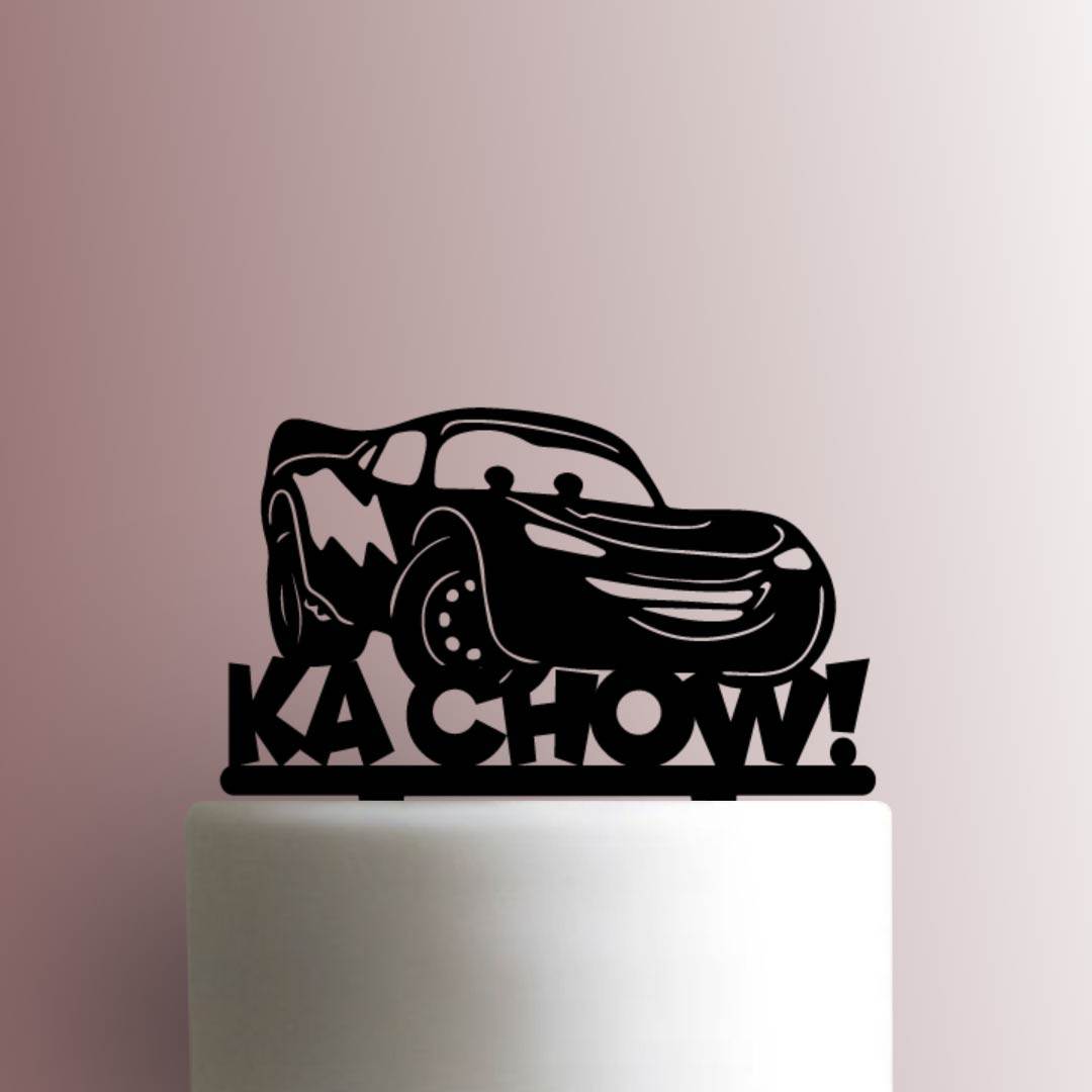 Cars - Lightning McQueen Ka Chow 225-A527 Cake Topper