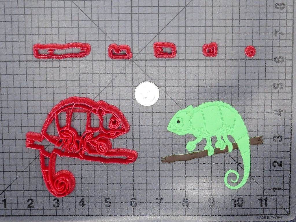 Chameleon 266-E004 Cookie Cutter Set