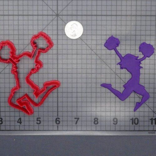 Cheerleader 266-F938 Cookie Cutter Silhouette