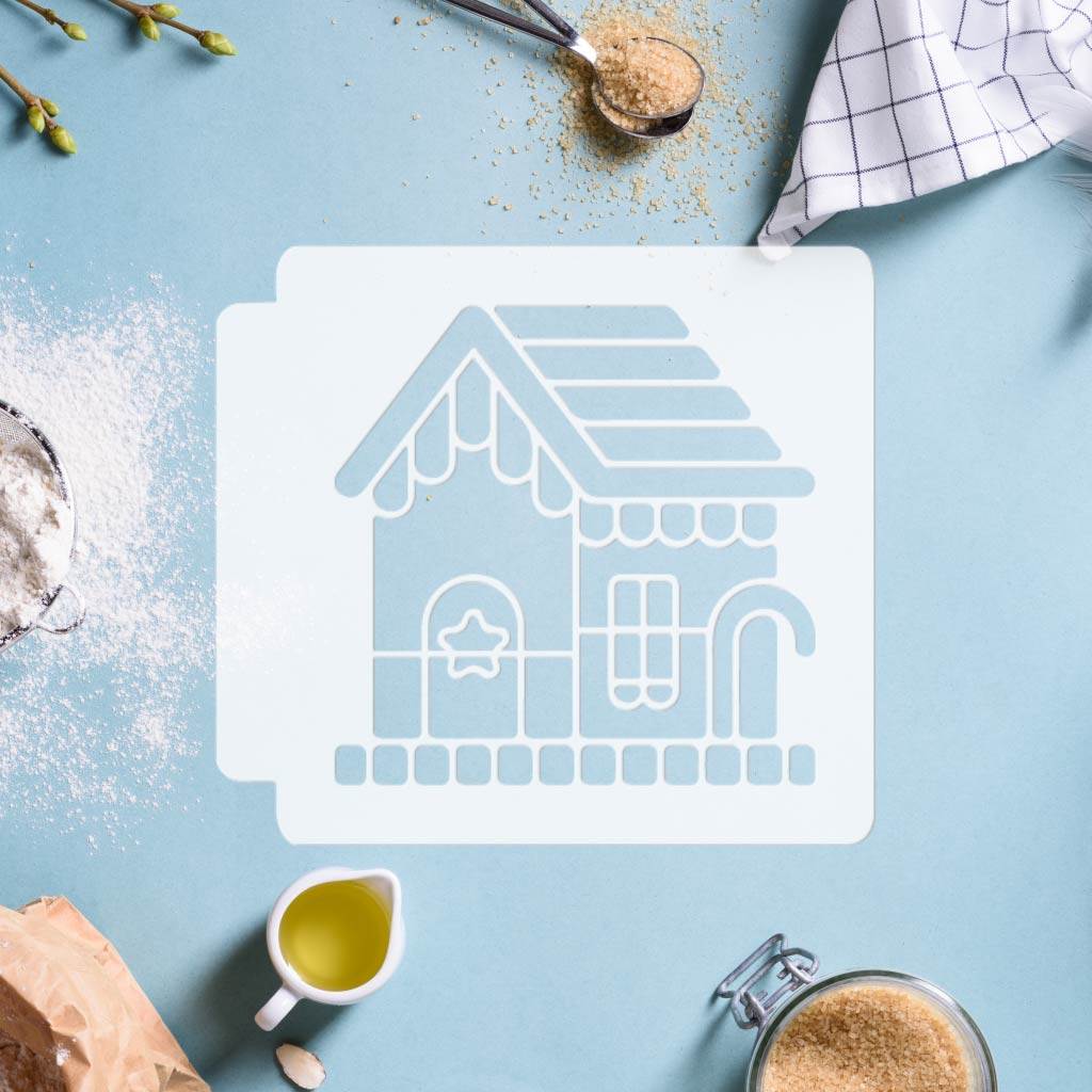 Christmas - Gingerbread House 783-E601 Stencil