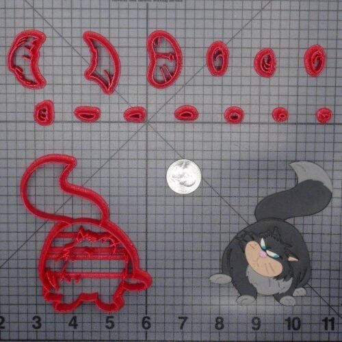 Cinderella - Lucifer Cat Body 266-F844 Cookie Cutter Set