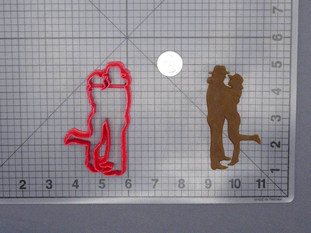 Cowboy and Cowgirl Couple 266-G040 Cookie Cutter