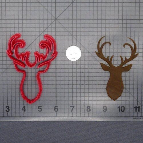 Deer Head 266-F905 Cookie Cutter Silhouette