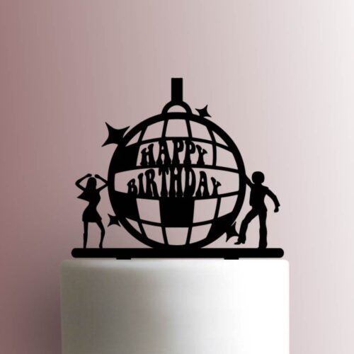 Disco Happy Birthday 225-A525 Cake Topper