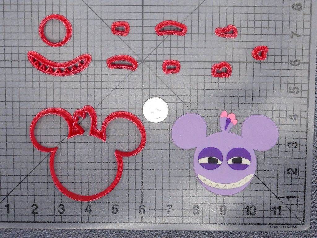 Disney Ears - Monsters Inc - Randall 266-G038 Cookie Cutter Set