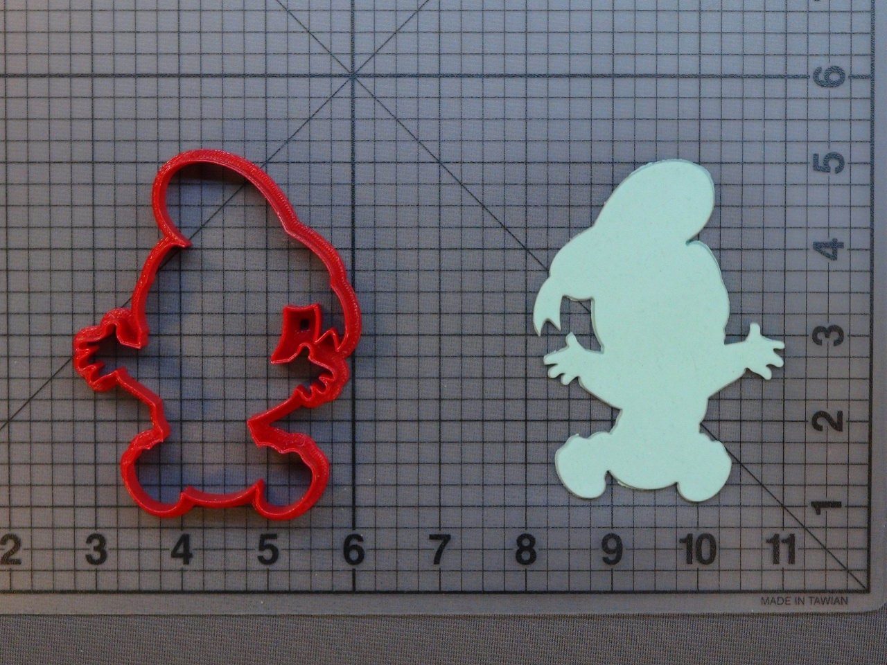 Donald Duck Baby Body 266-B708 Cookie Cutter Silhouette