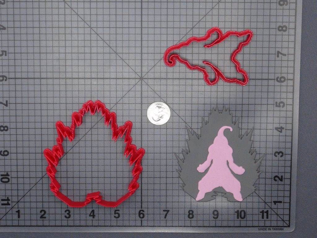 Dragon Ball Z - Majin Kid Buu Power Up Body 266-F859 Cookie Cutter Set