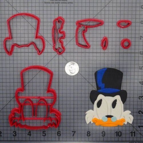 Ducktales - Scrooge Duck Head 266-F967 Cookie Cutter Set