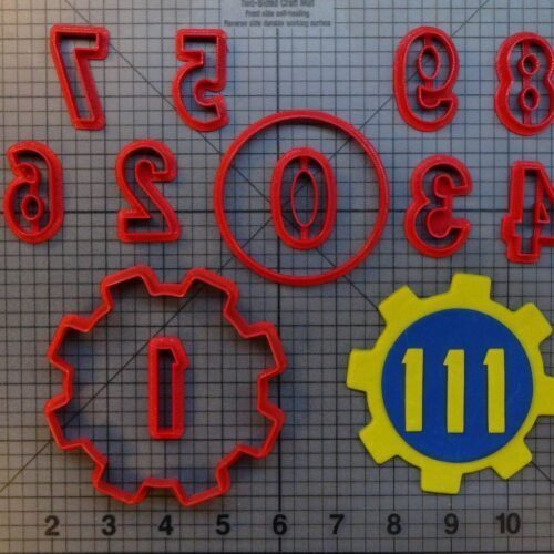 Fallout - Vault Number 266-956 Cookie Cutter Kit