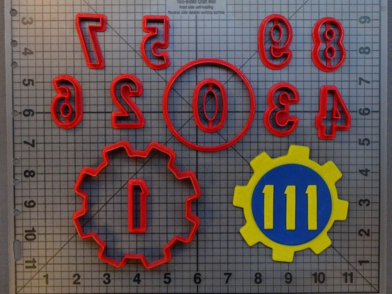 Fallout - Vault Number 266-956 Cookie Cutter Kit