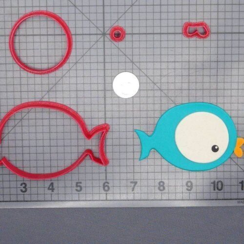 Fish 266-E800 Cookie Cutter Set