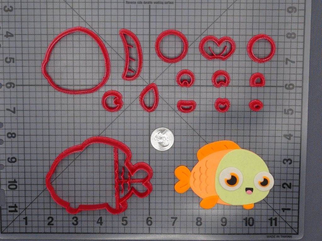 Fish 266-F468 Cookie Cutter Set
