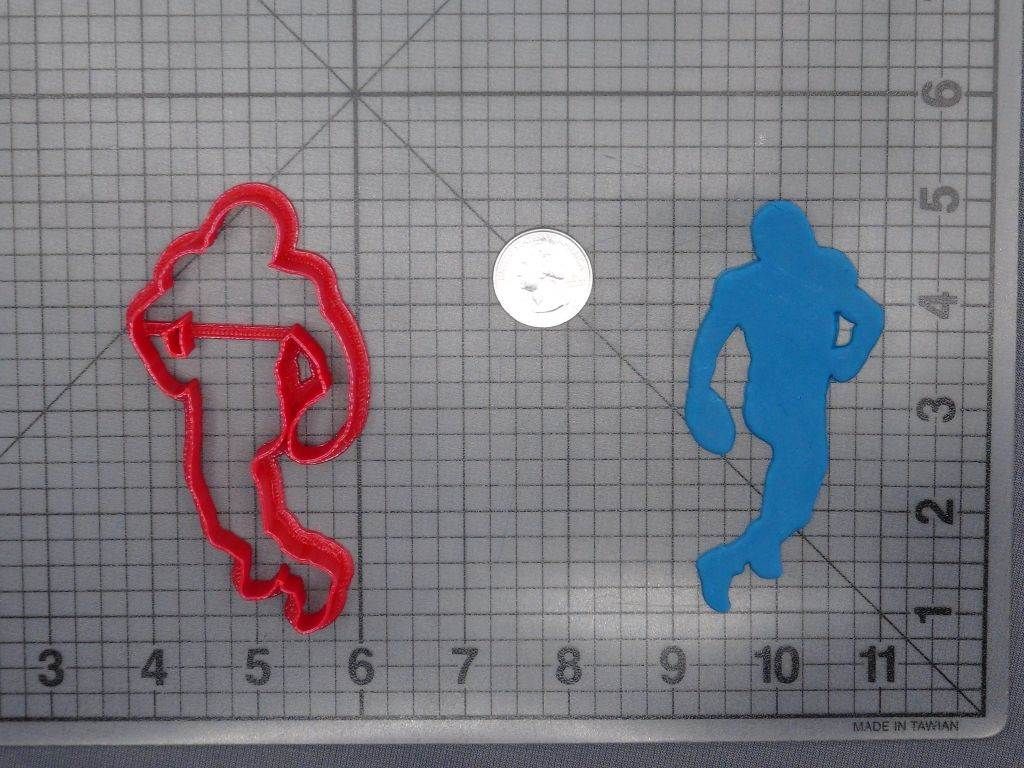 Football Player 266-F904 Cookie Cutter