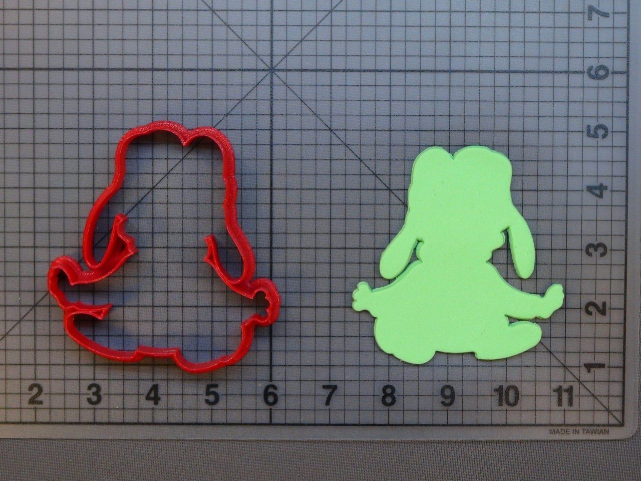 Goofy Baby Body 266-B705 Cookie Cutter Silhouette