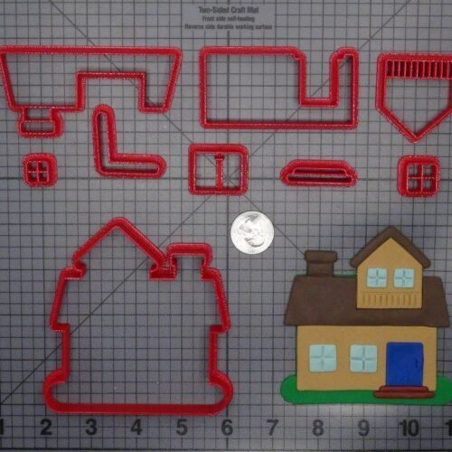 House 266-F658 Cookie Cutter Set