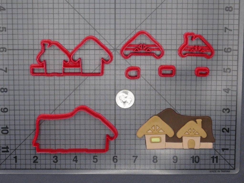 House 266-F854 Cookie Cutter Set