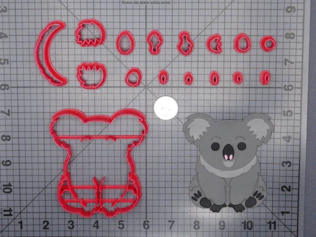 Koala Body 266-E003 Cookie Cutter Set