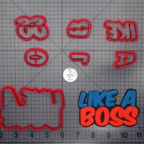 Like a Boss 266-F925 Cookie Cutter Set