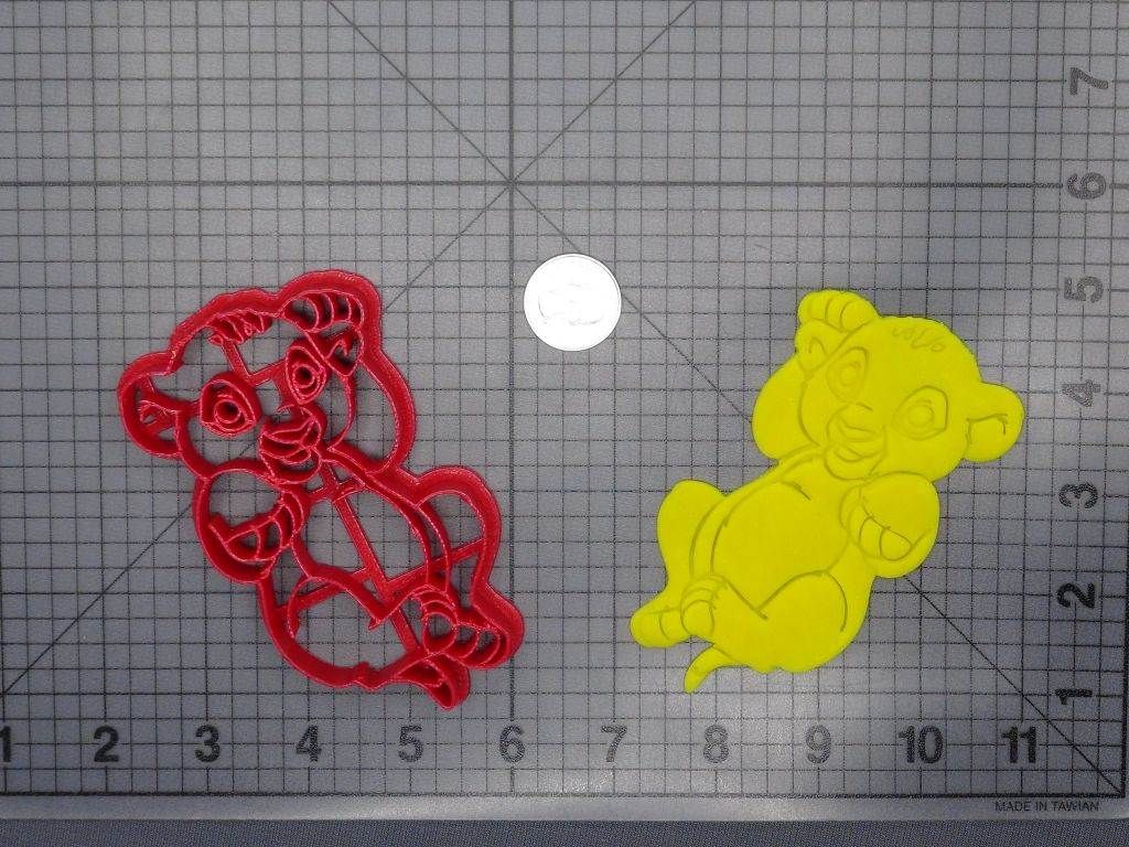 Lion King - Simba Baby Body 266-F937 Cookie Cutter