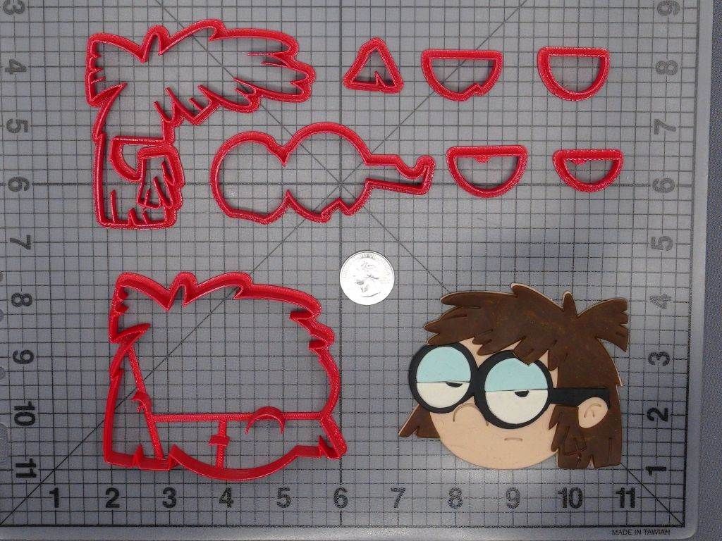 Loud House - Lisa Head 266-F236 Cookie Cutter Set