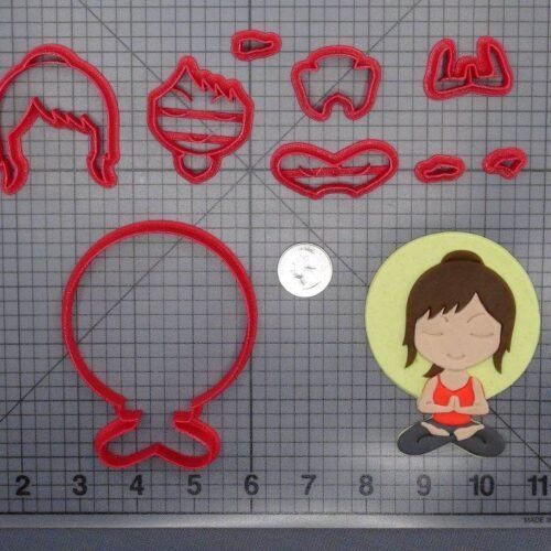 Meditation Pose 266-F955 Cookie Cutter Set