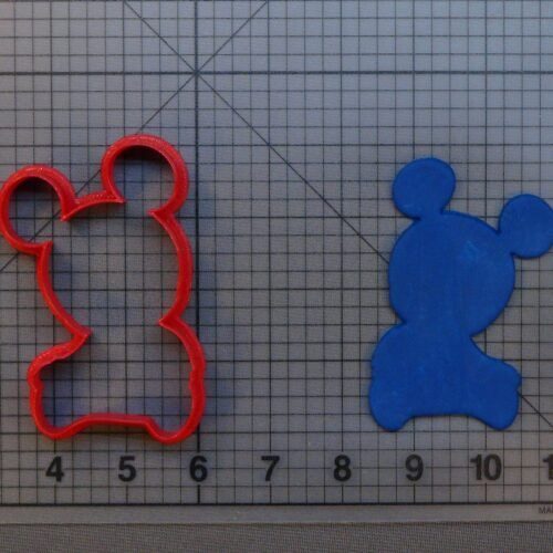 Mickey Mouse Baby Body 266-B707 Cookie Cutter Silhouette