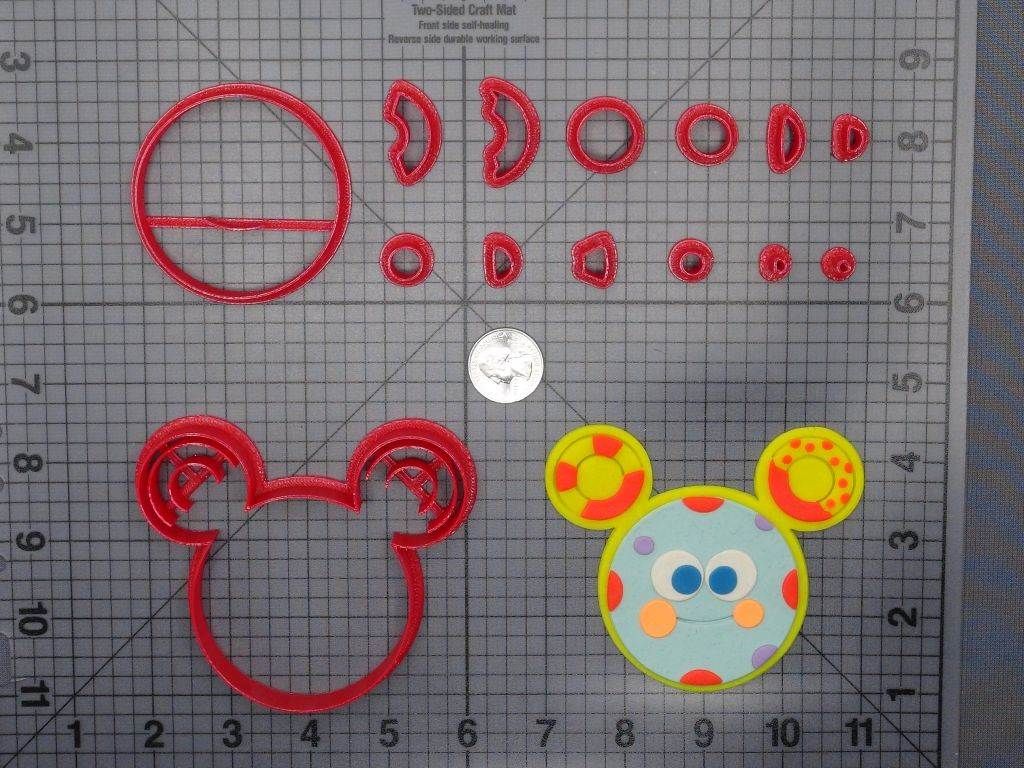 Mickey Mouse Clubhouse - Toodles 266-F985 Cookie Cutter Set